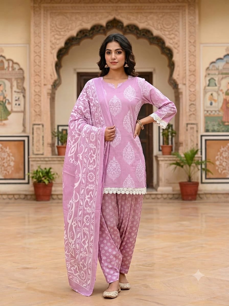 Farshi Salwar Suit Set