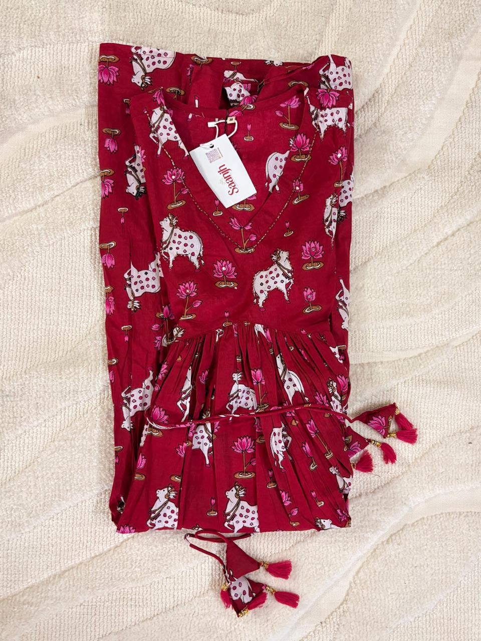 Pichai Anarkali Kurta Set