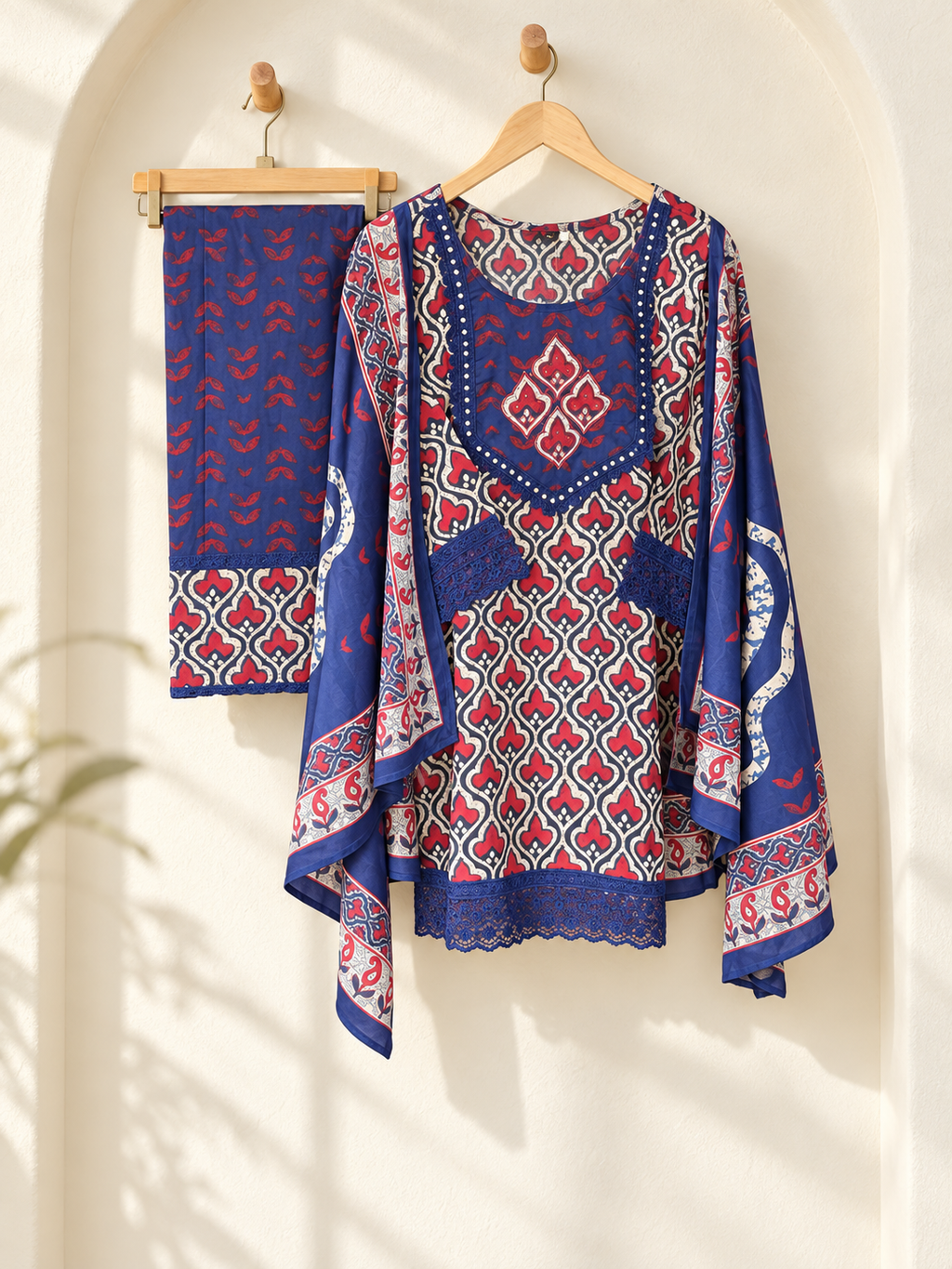 Batik Print Farshi Salwar Set