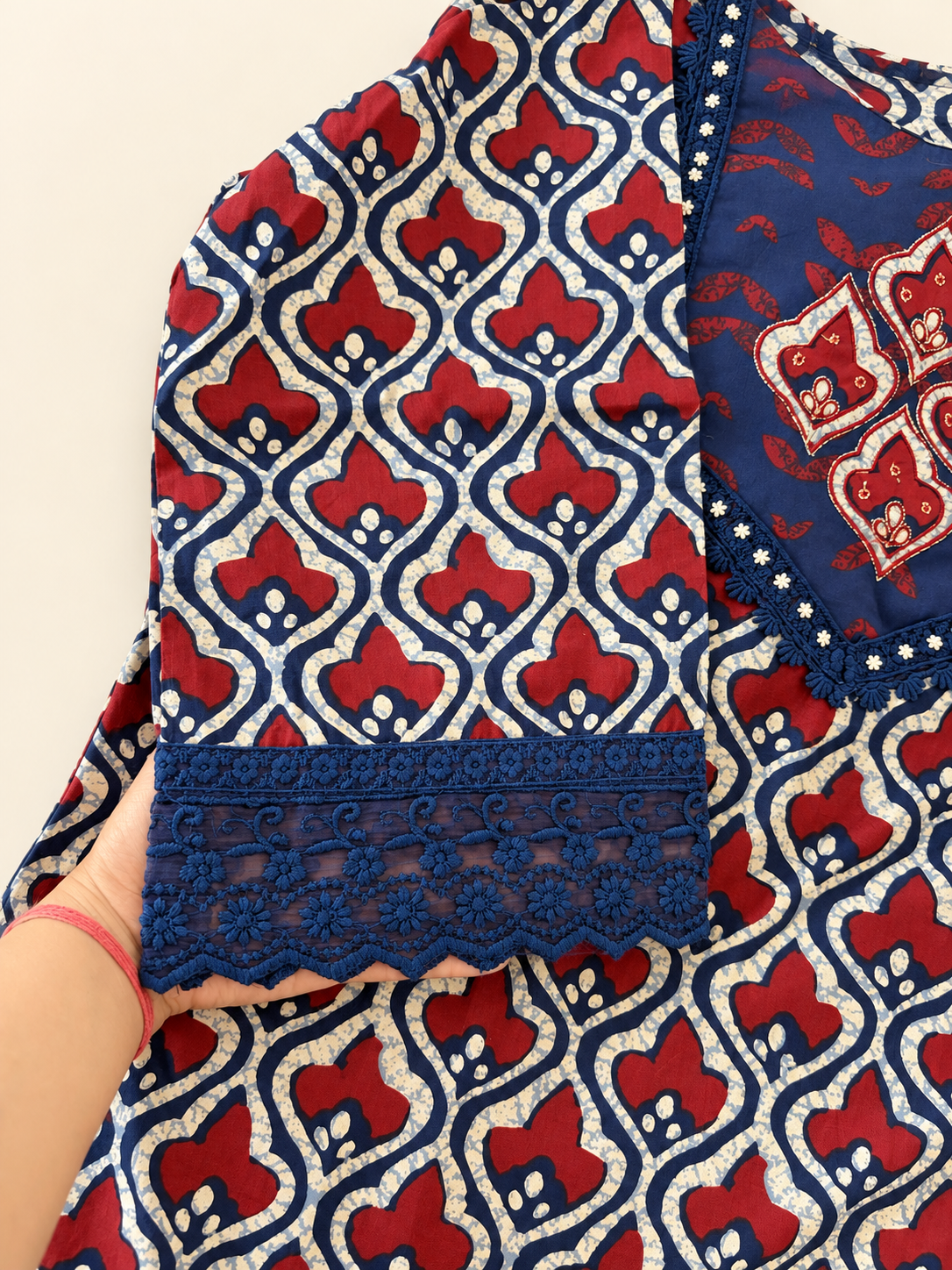 Batik Print Farshi Salwar Set