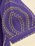 A-Line Mul Chanderi Kurta Set