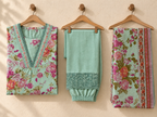 Floral Anarkali Kurta Set