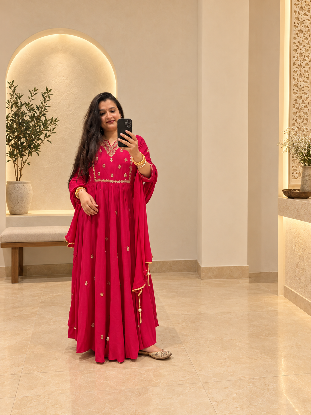 Rani Pink Ethnic Suit Set