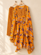 Rose Anarkali Kurta Set