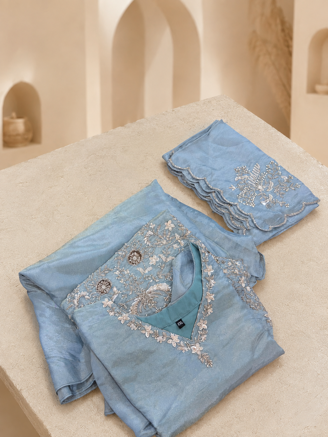 Short Kurta Palazoo Set