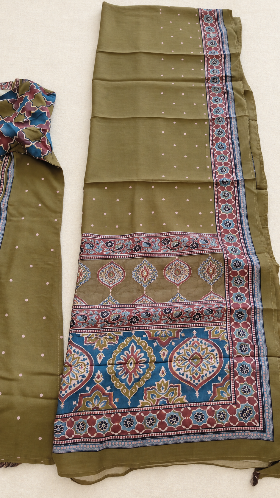 Muslin Cotton Kurta Set