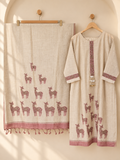 Linen Straight Kurta Set