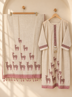Linen Straight Kurta Set