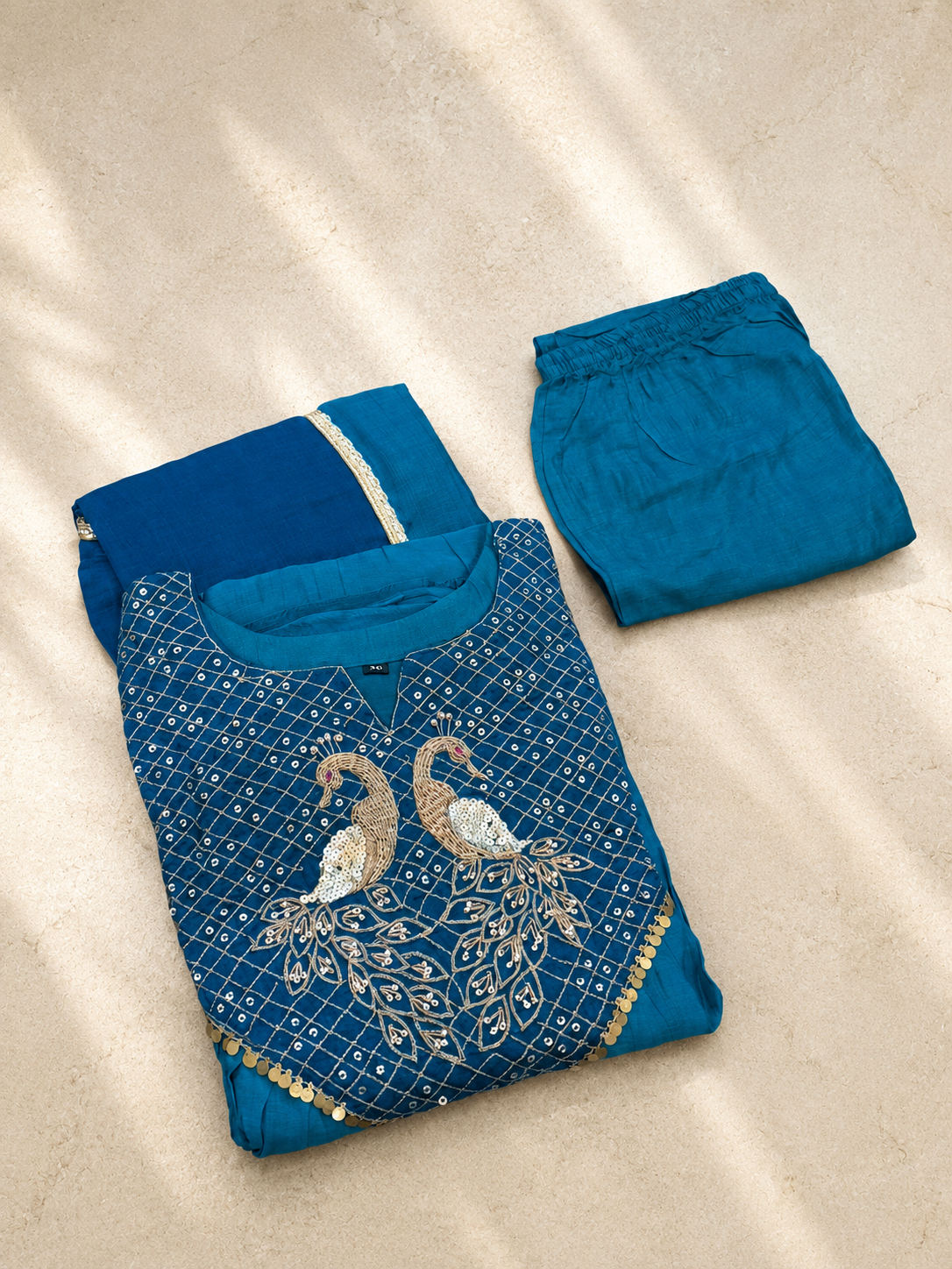 Mul Chanderi Party Wear