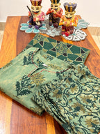 Straight Ajrak Print Kurta Set