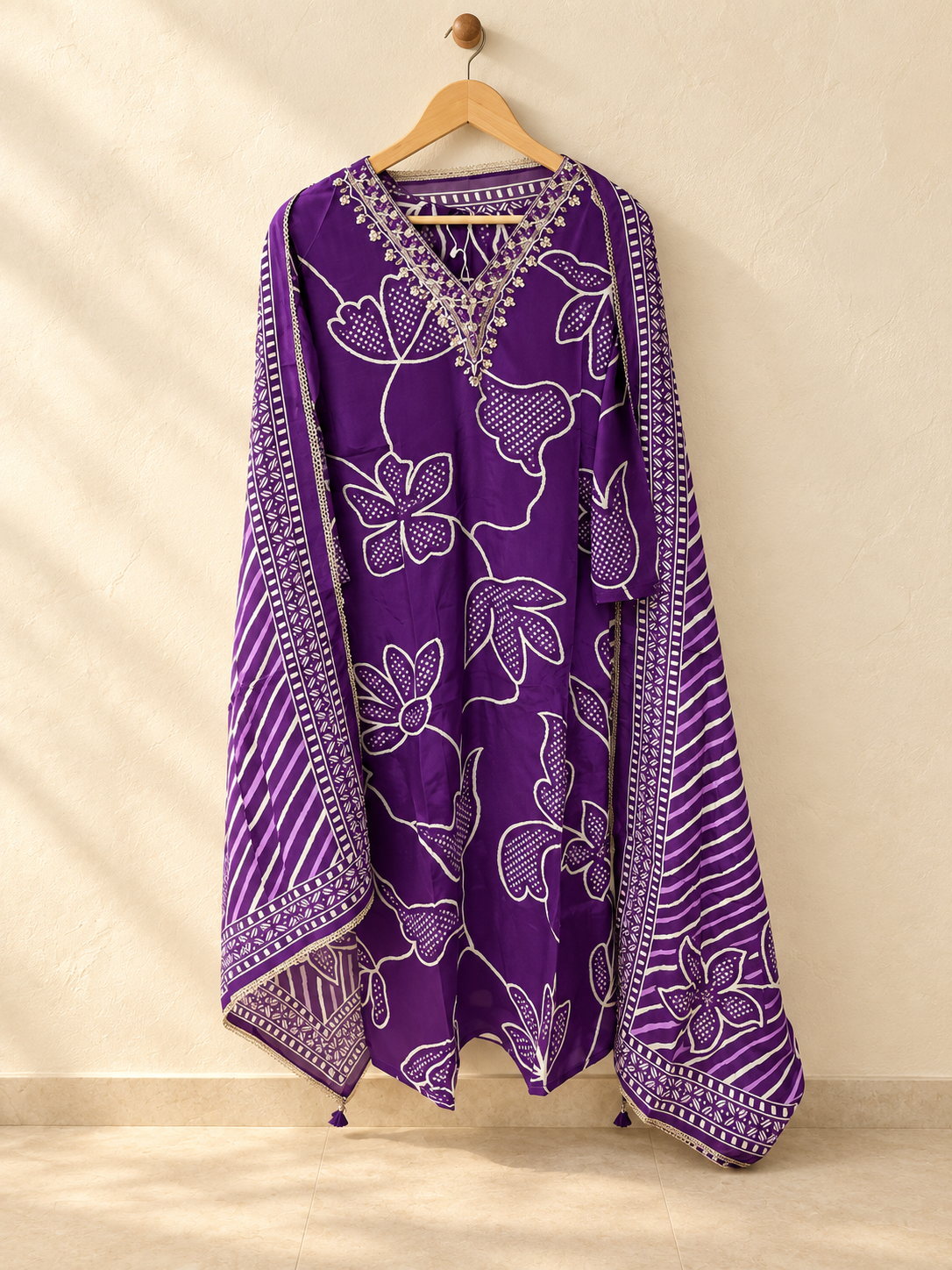 Russian Silk Kurta Set