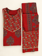 Cotton Kurta Palazzo Set