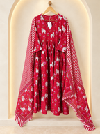 Pichai Anarkali Kurta Set