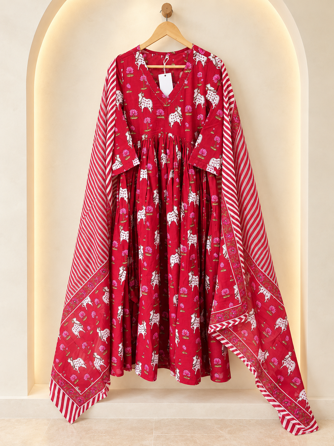 Pichai Anarkali Kurta Set