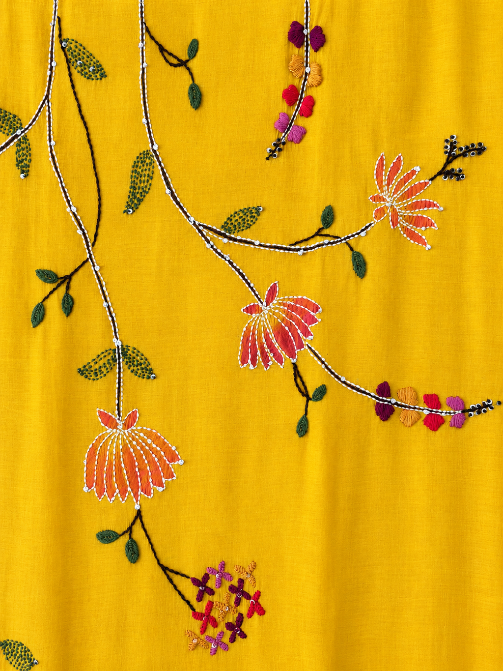 Saanjh’s Mustard Yellow 3-piece set